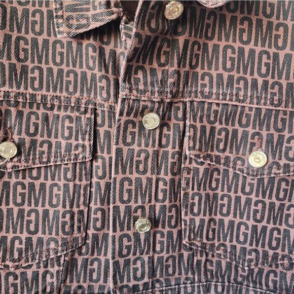 Missguided logo cropped jean jacket new without tags - Picture 3 of 9